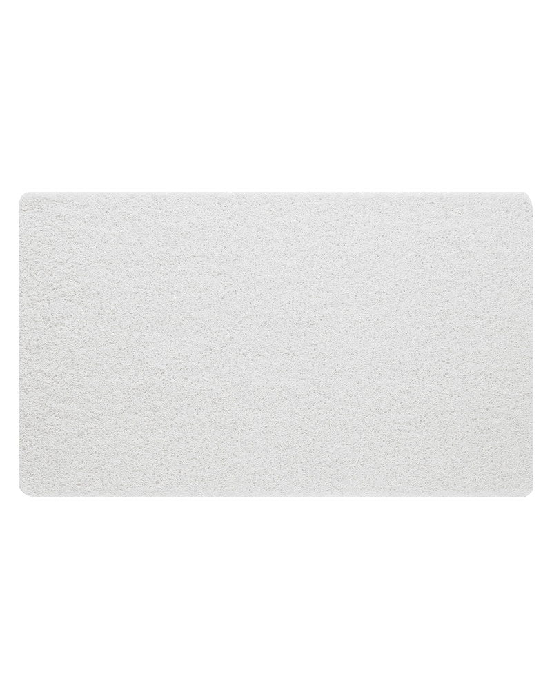 loofah-bath-mat-for-dry-and-hygienic-use Loofah bath mat designed to stay dry and hygienic between uses
