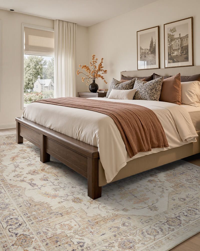 lunaris-washable-area-rug-beige-in-bedroom