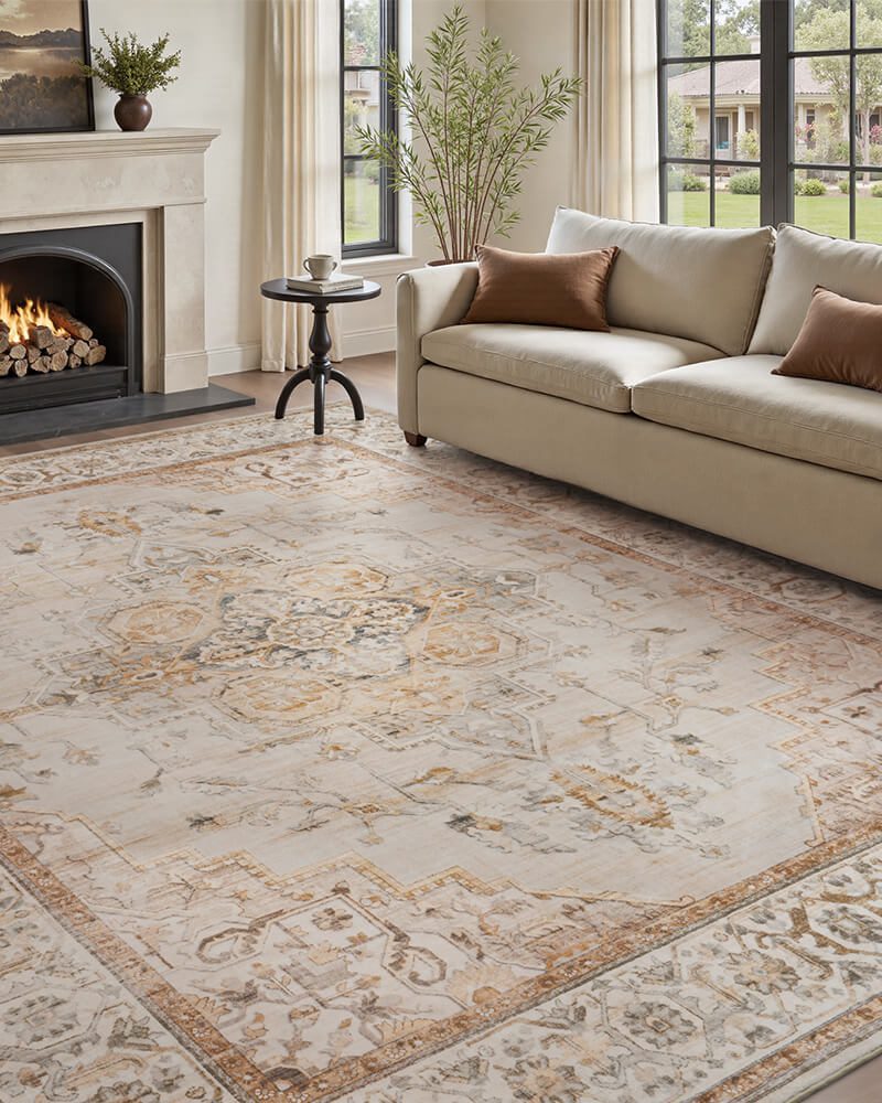 montvoo-area-rug-boho-vintage-floral-living-room