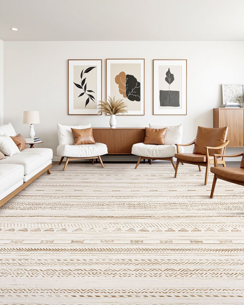 nebula-washable-area-rug-brown-in-kitchen