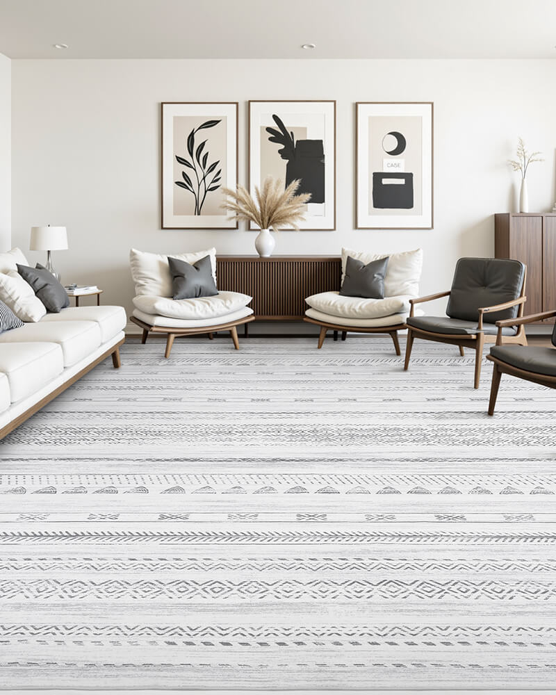 nebula-washable-area-rug-gray-in-kitchen