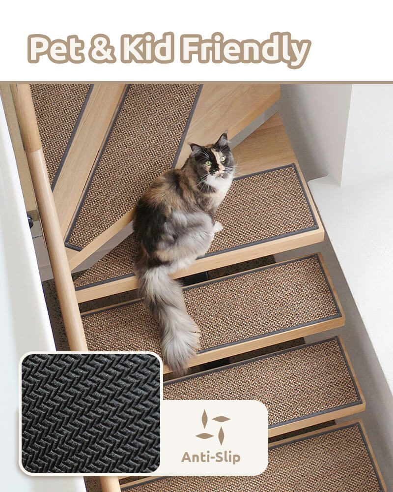 non-slip-stair-treads-gray-brown-non-slip-pet-kid-friendly