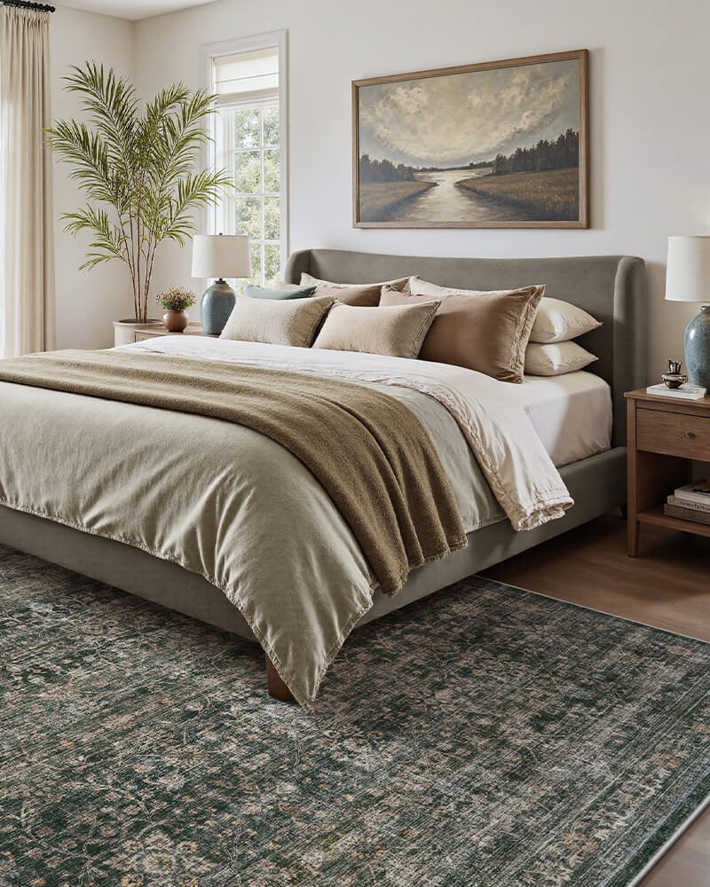 non-slip-vintage-rug-for-bedroom-green-soft-floor-montvoorugs
