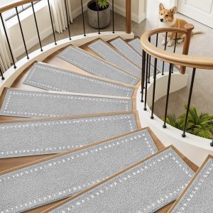 Non-slip stair covers enhancing safety in multi-level homes