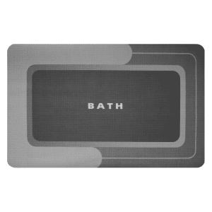 Quick dry bath mat ideal for busy households where floors must stay dry between multiple showers