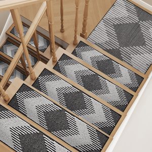 Non-slip stair treads designed for everyday stair use
