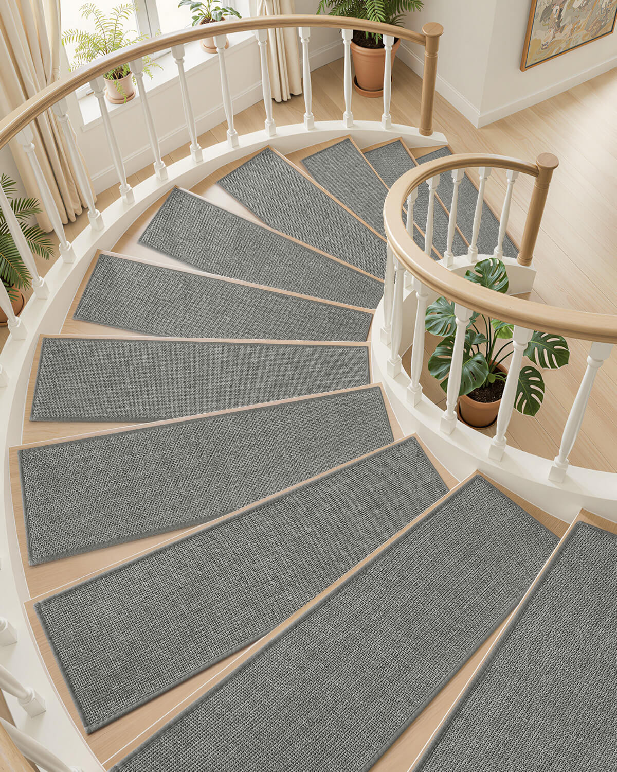 safe-and-soft-stair-treads-for-daily-use Cushioned stair treads offering secure and quiet steps
