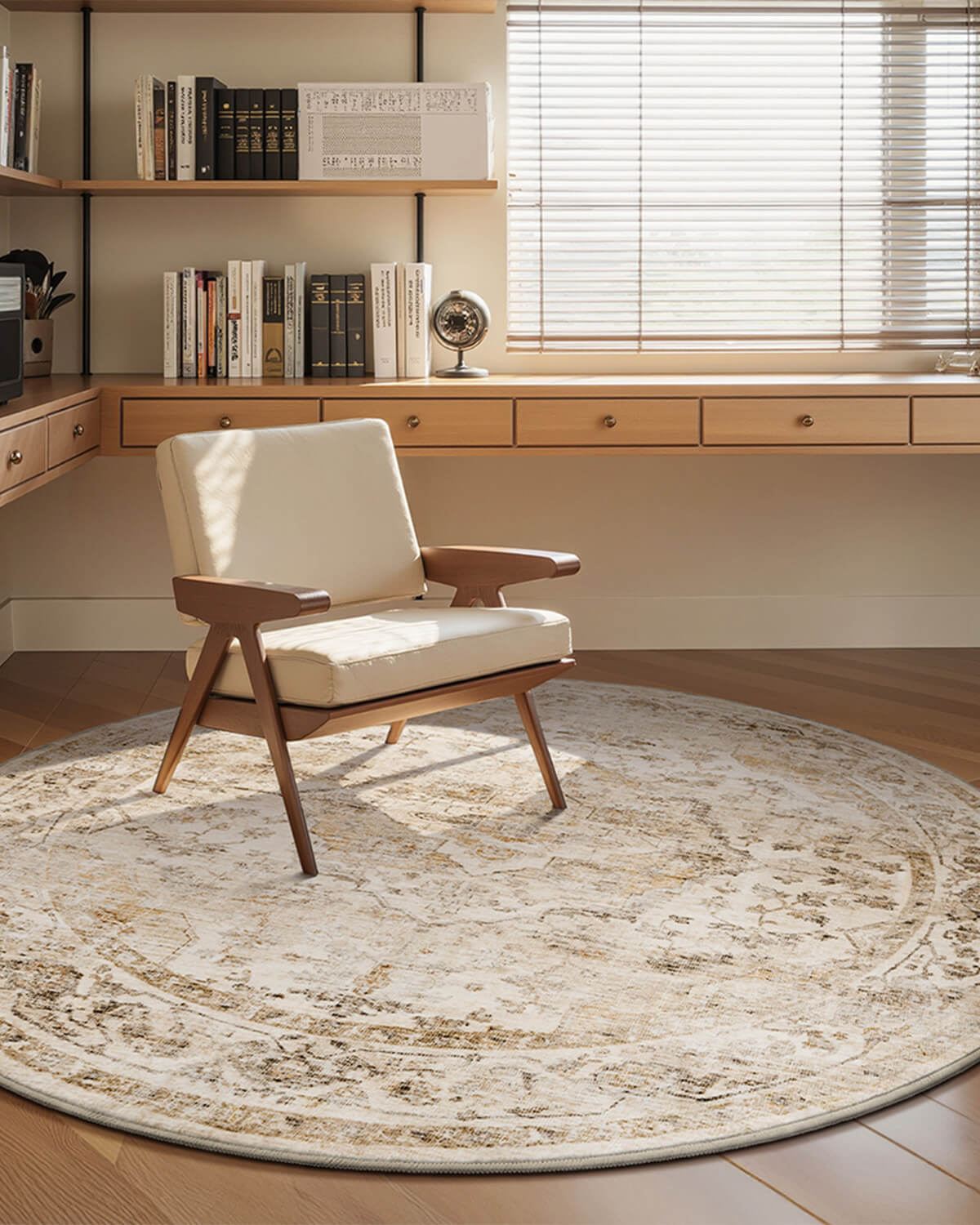 soft-area-rug-design-for-everyday-living-suitable-for-home-with-pets-and-kids Vintage washable area rug perfect for stylish interior design