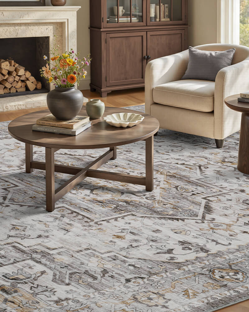 solara-washable-area-rug-gray-in-kitchen