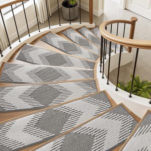 Soft stair treads combining comfort and safety on stairs