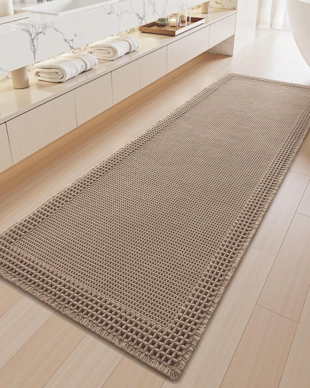 textured-bath-mat-with-soft-waffle-surface-for-bathroom