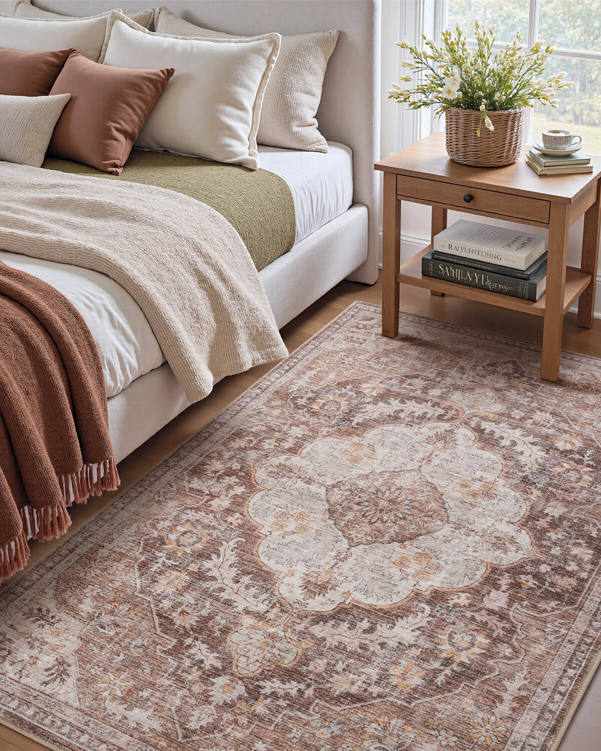 timeless-boho-vintage-rug-for-layered-spaces