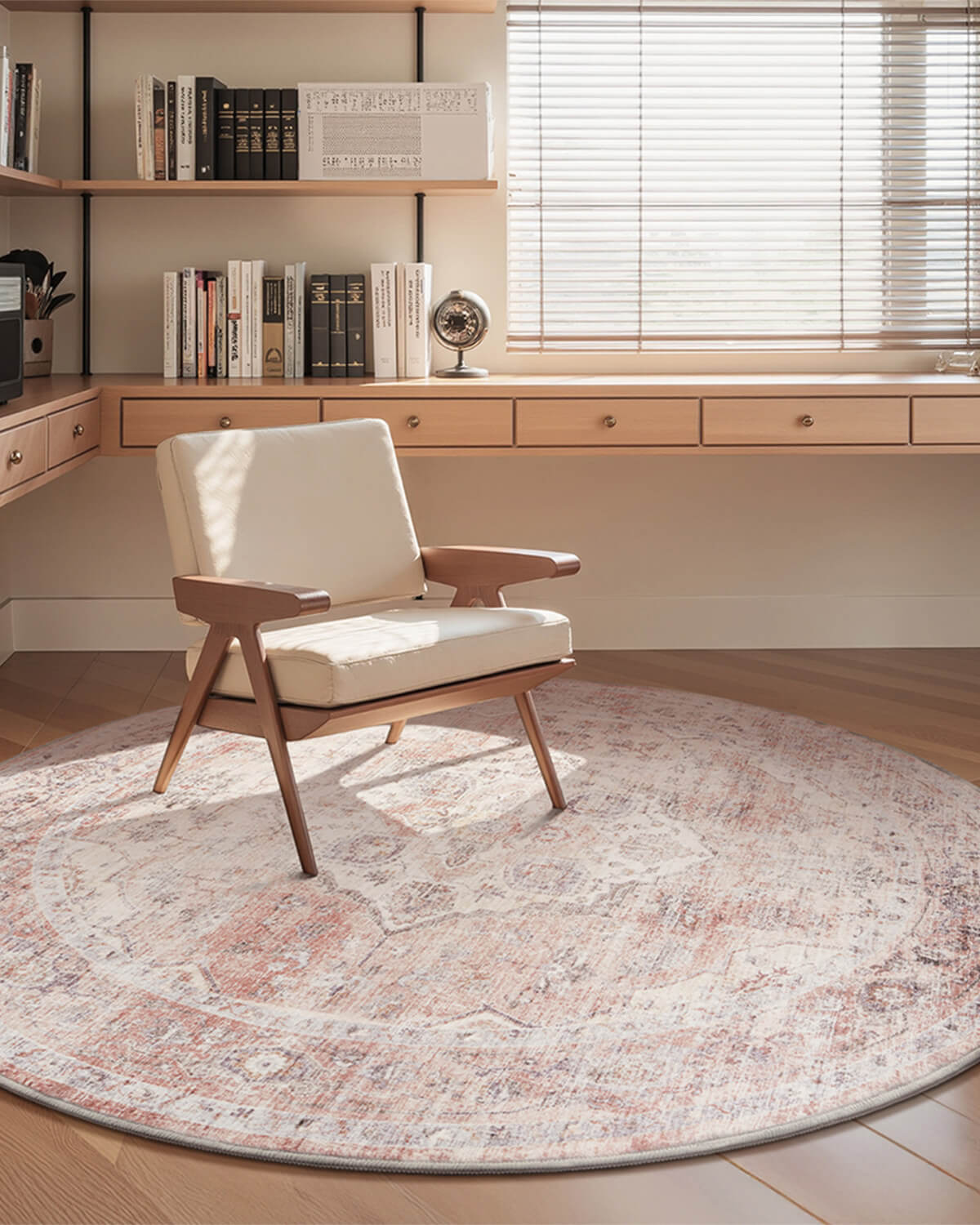 vintage-area-rug-durable-soft-rug-for-family-home Vintage area rug combining durability and softness for family homes