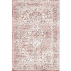 Vintage area rug suitable for living rooms bedrooms and hallway spaces