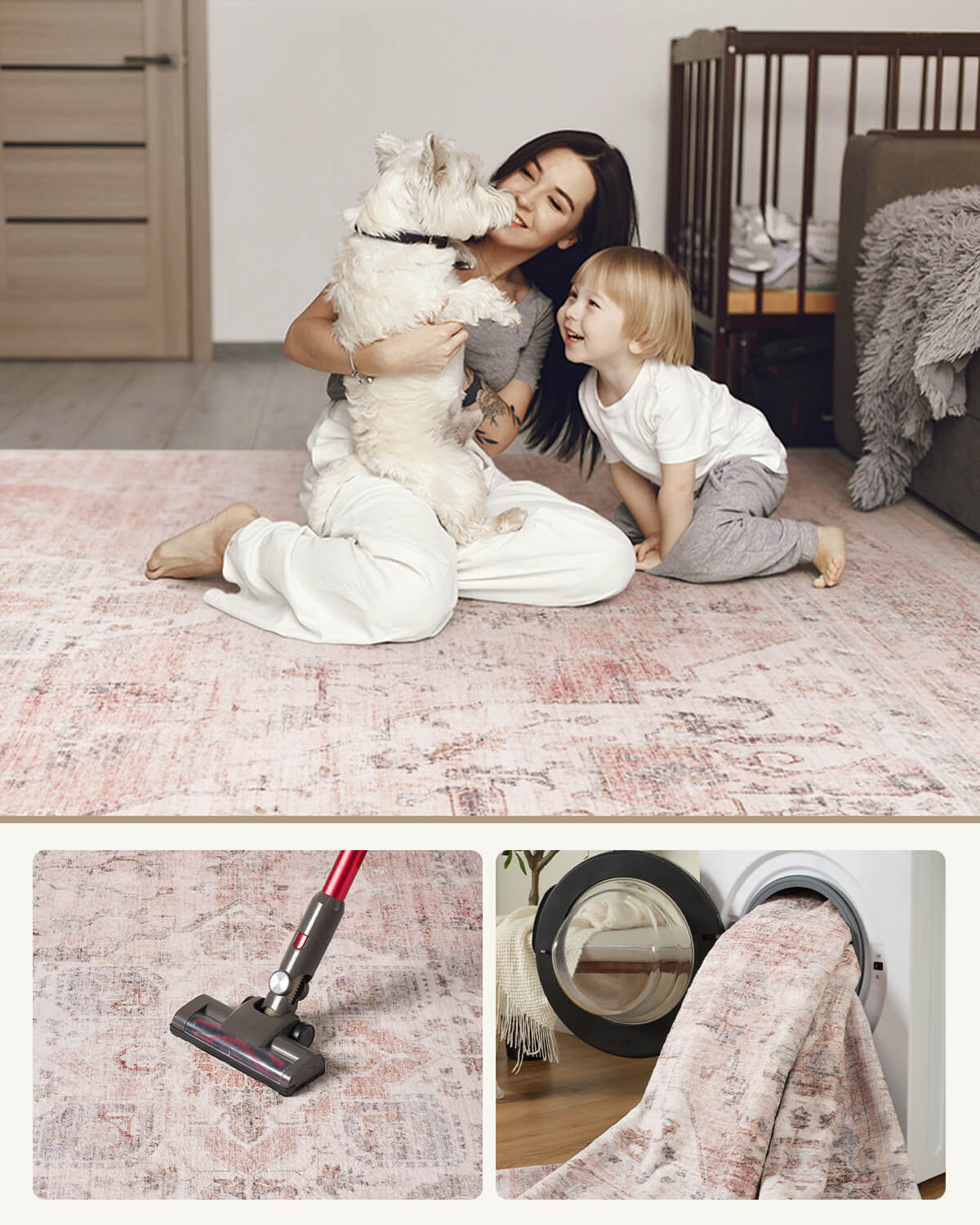 vintage-area-rug-soft-durable-for-modern-family-homes