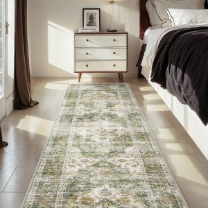 Vintage area rug featuring soft texture for comfortable home style