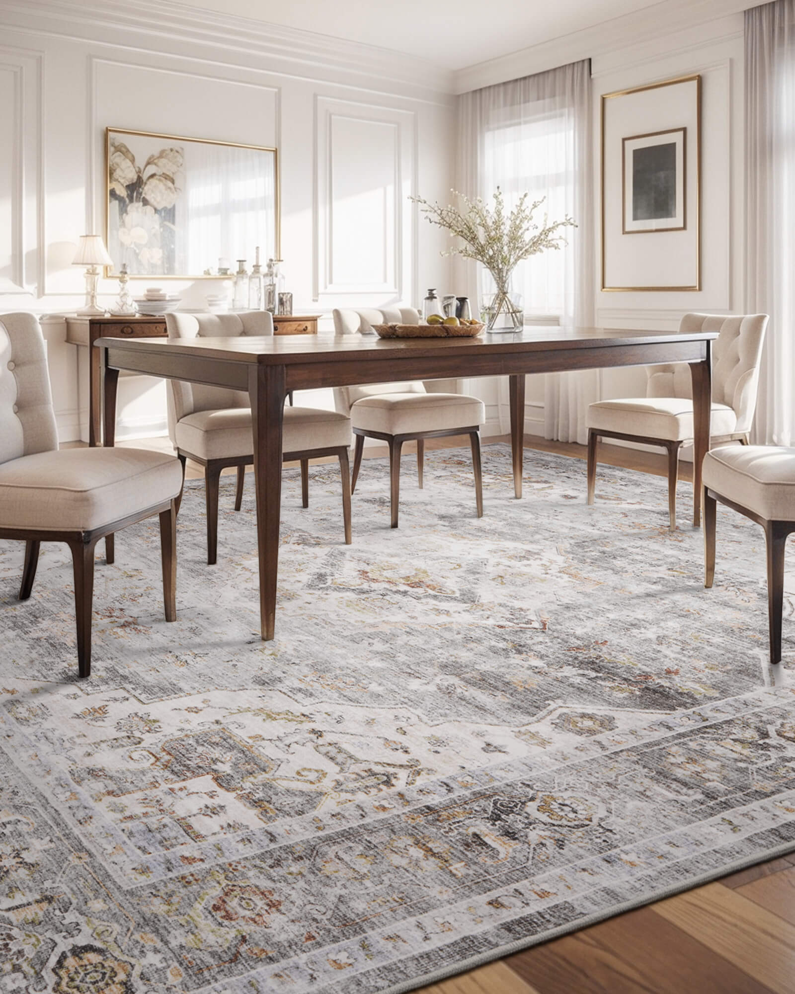 vintage-area-rug-soft-washable-dining-room-family-home-decor