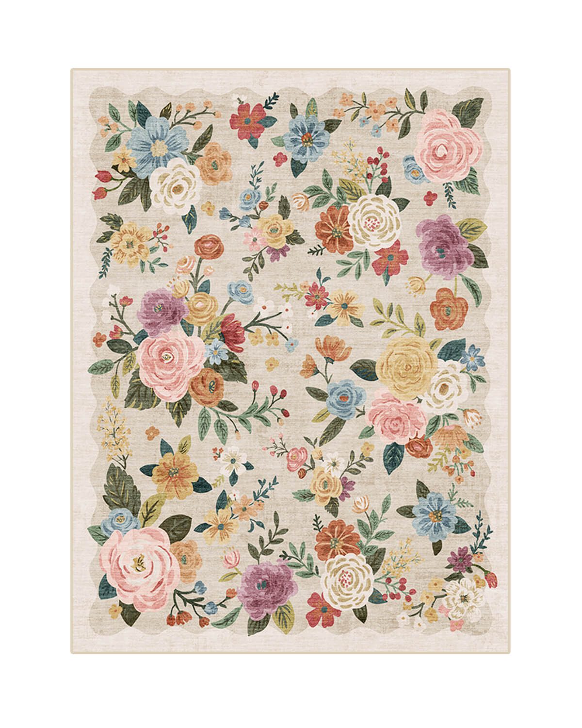 vintage-floral-area-rug-machine-washable-soft-home-decor Vintage floral area rug combining softness and durability for cozy family spaces