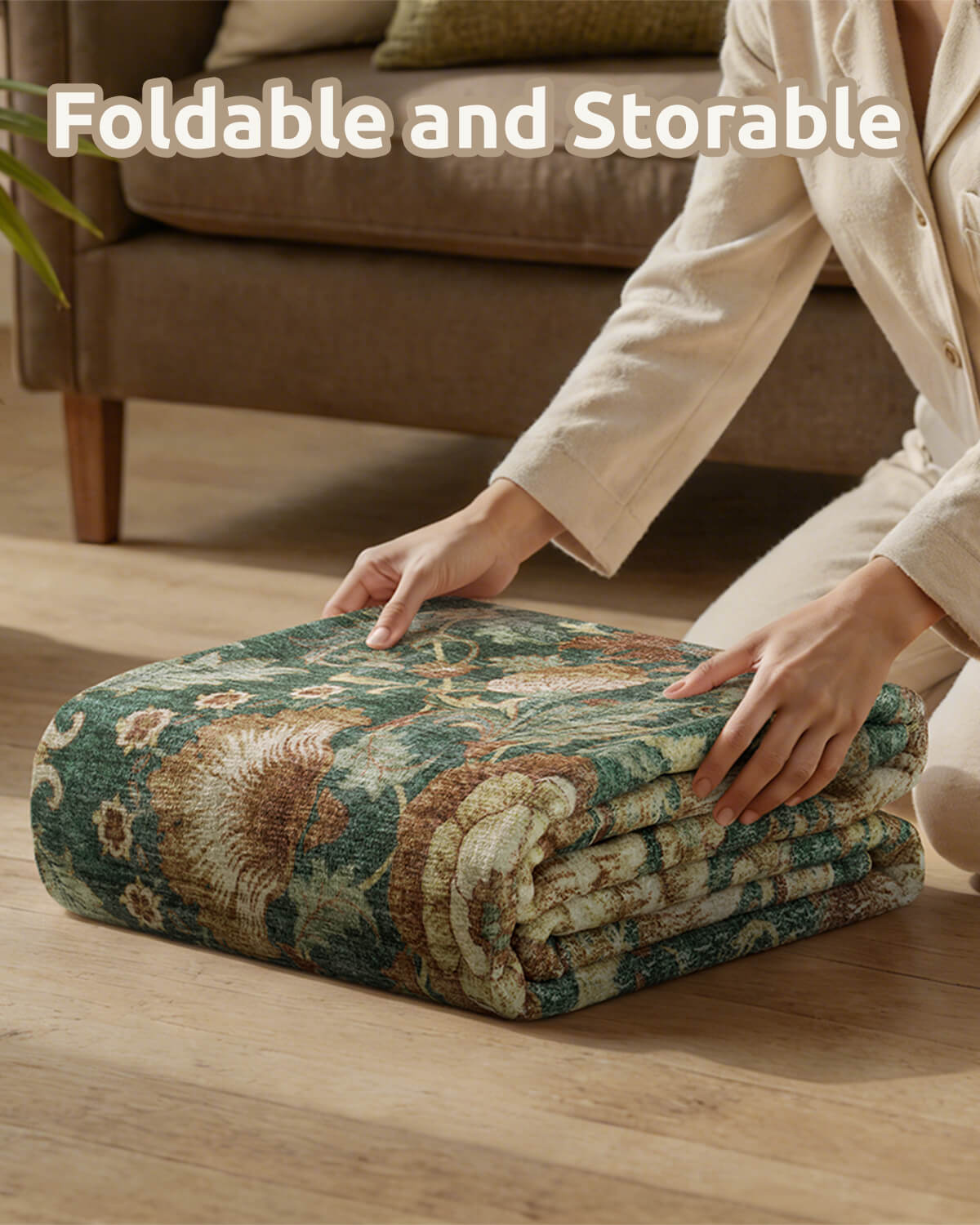 vintage-floral-rug-soft-texture-for-bedroom-decor