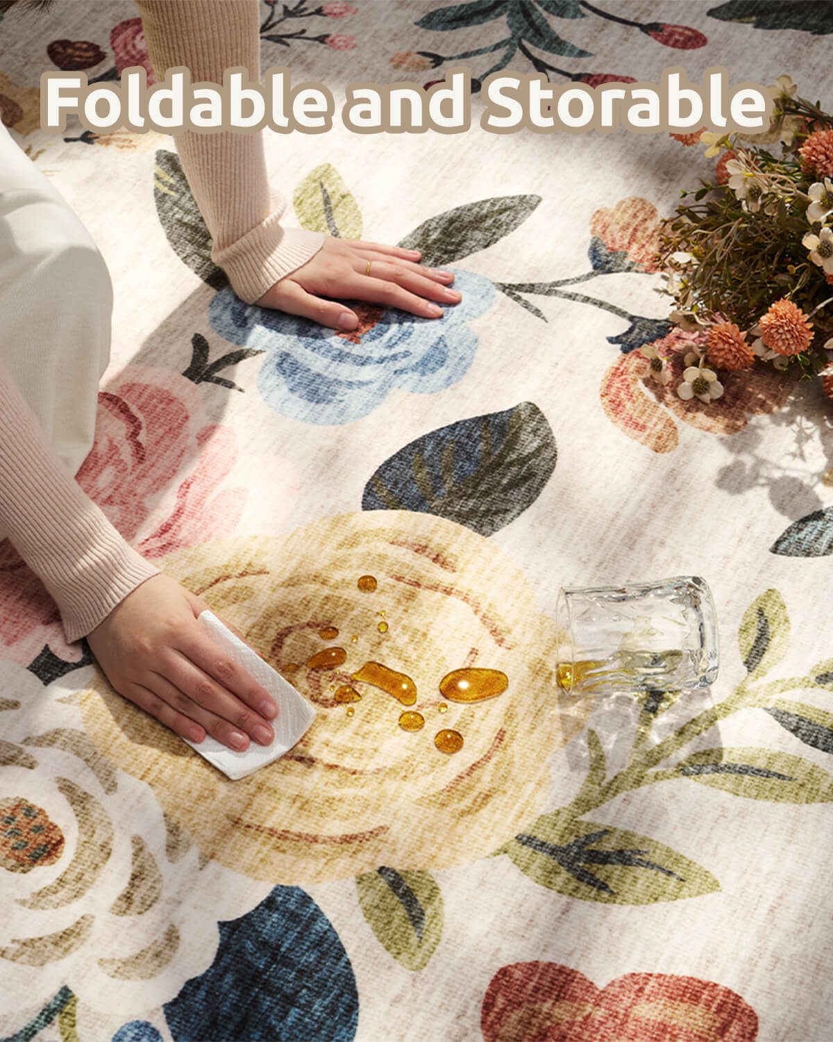 vintage-floral-washable-area-rug-for-modern-home-decor