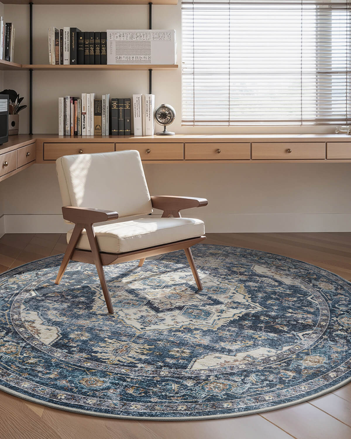 vintage-soft-area-rug-for-home-comfort-and-style Vintage soft area rug combining comfort and decorative style