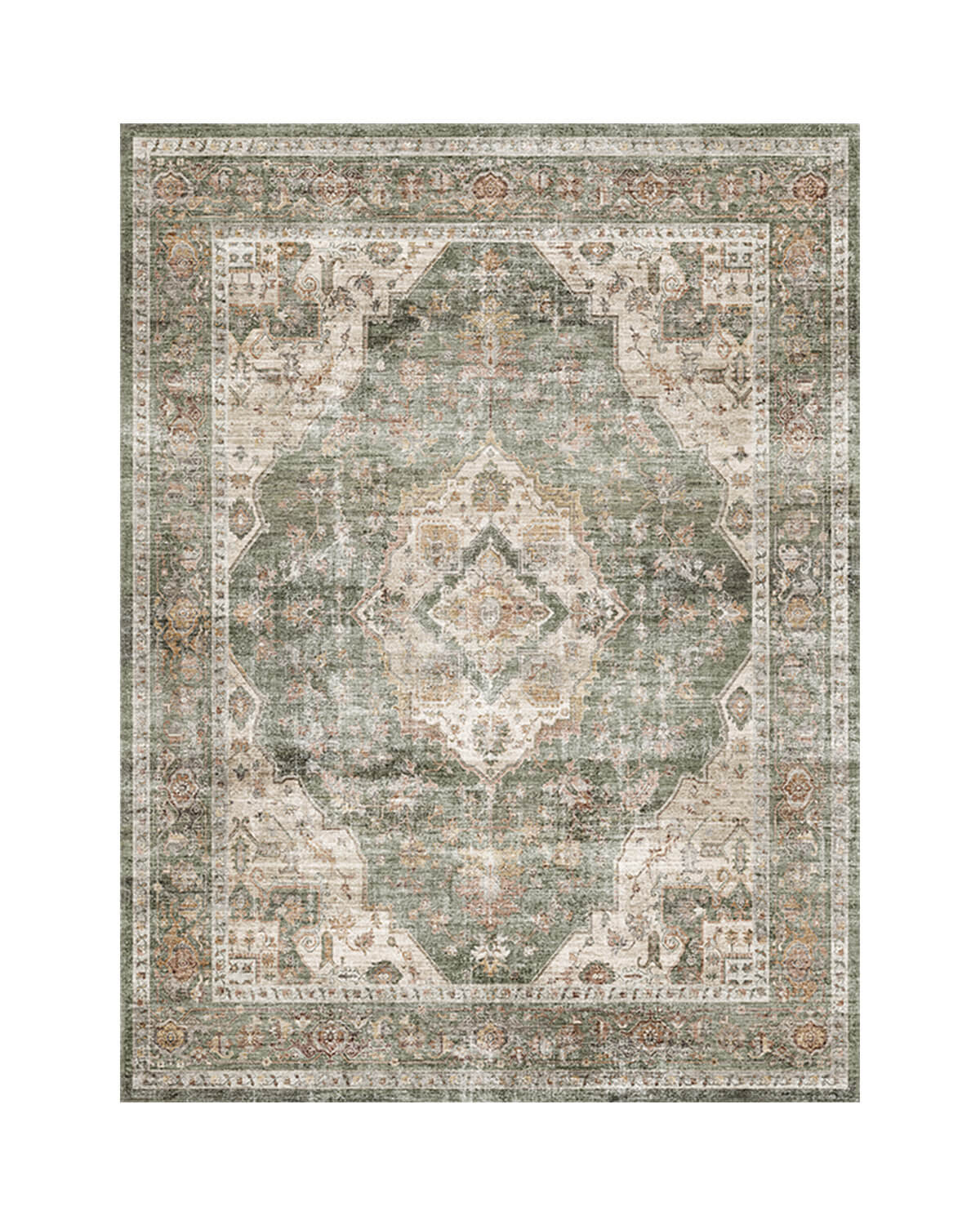 vintage-washable-area-rug-for-bedroom-living-room-decor Vintage washable area rug suitable for bedrooms living rooms and cozy home interiors