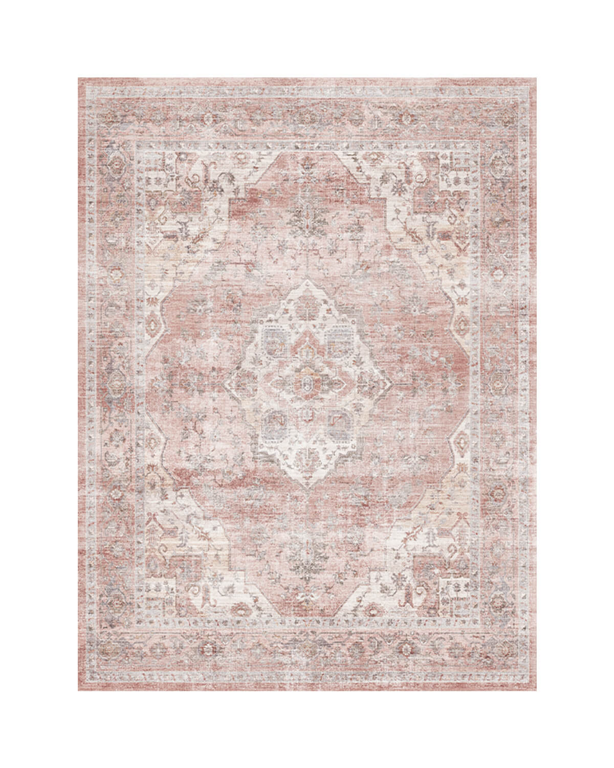 vintage-washable-area-rug-for-cozy-family-spaces Vintage washable area rug designed for cozy family spaces