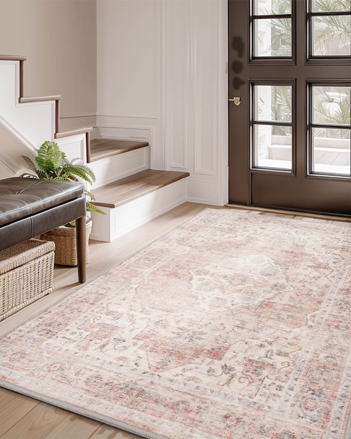 vintage-washable-area-rug-for-cozy-modern-home