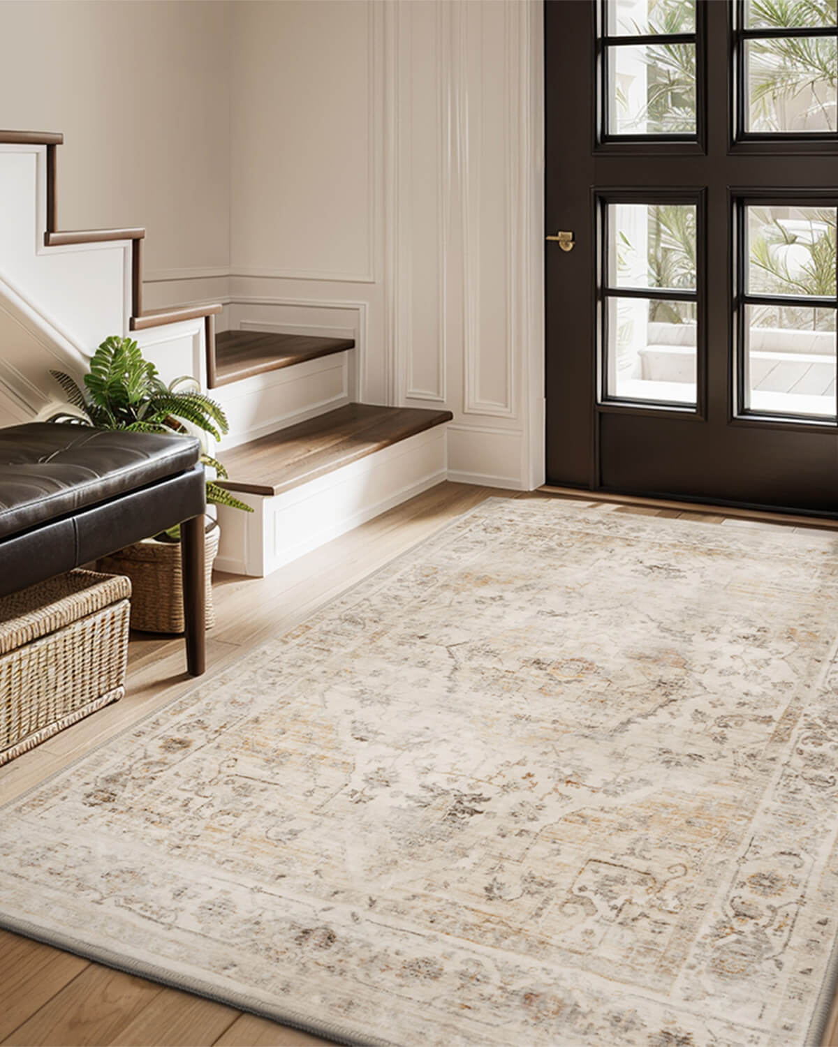 vintage-washable-area-rug-for-stylish-interior-design