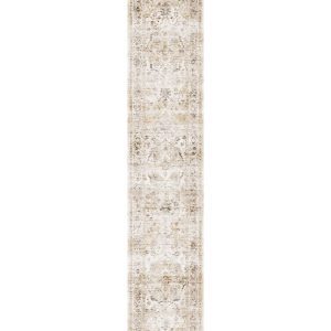 montvoo Selene washable runner rugs beige