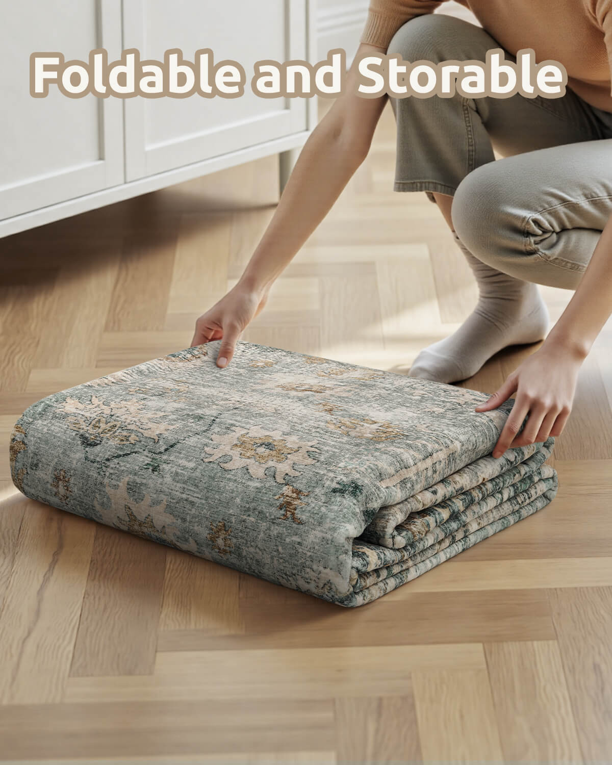 washable-botanical-vintage-rug-for-family-rooms
